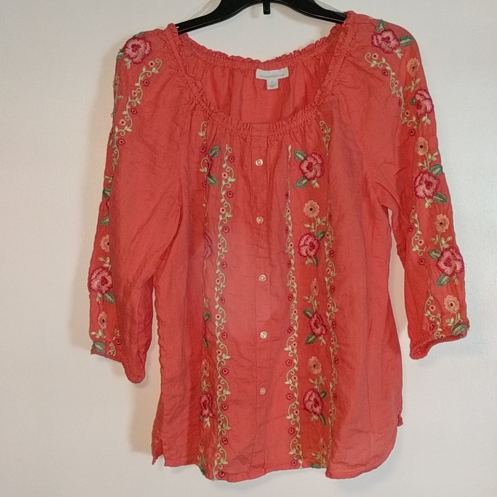 *2 for $20* Embroidered Top